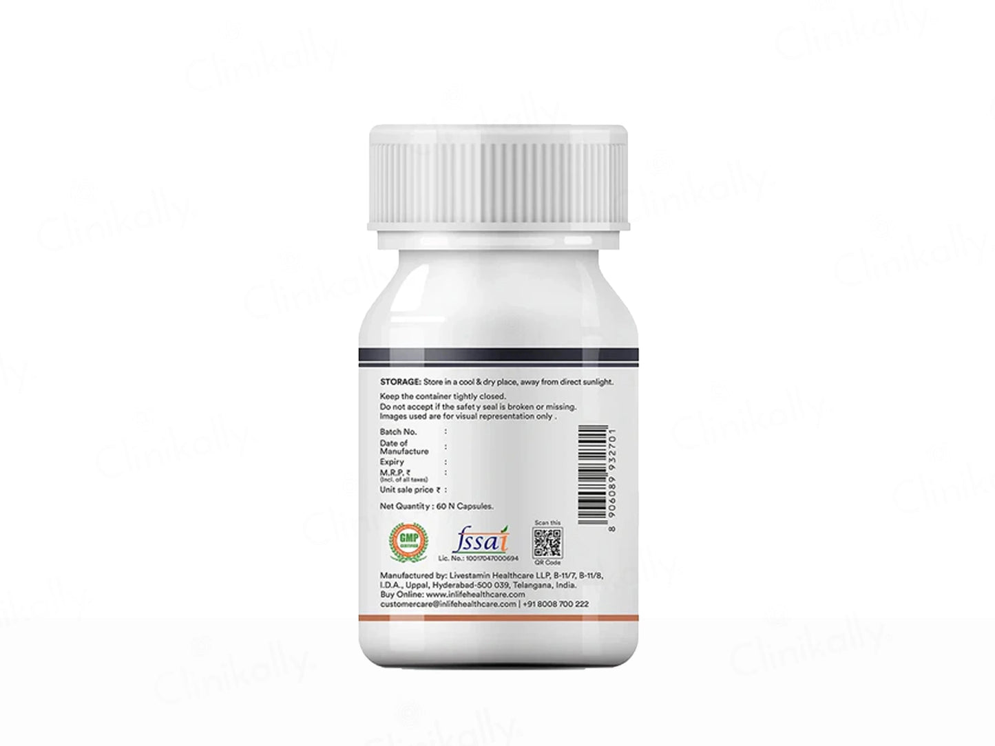 Inlife Myo-Inositol Nutraceutical Vegetarian Capsule For Women