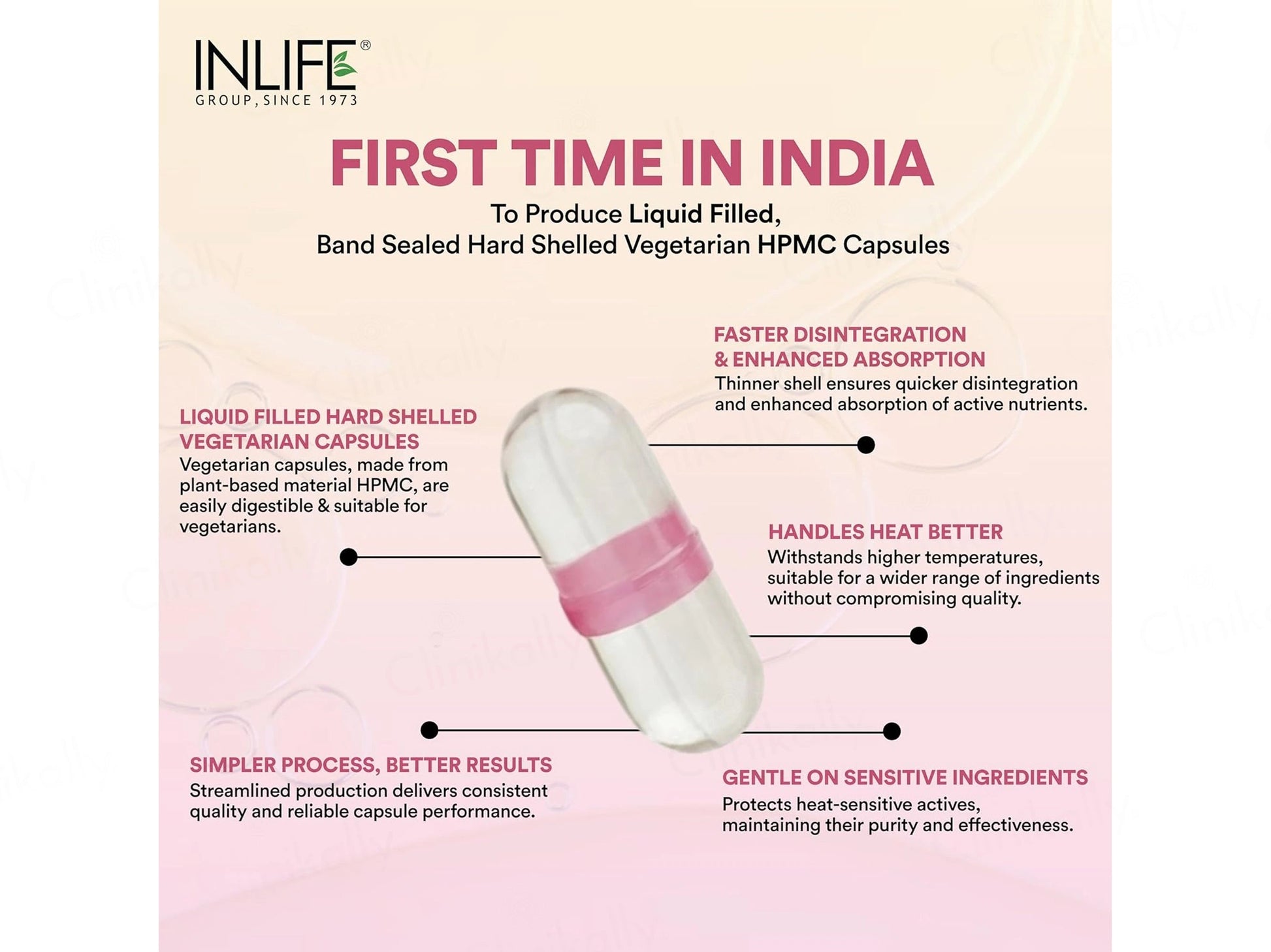 Inlife Natural Frankincense Oil 150mg Liquid Filled Veg Capsule
