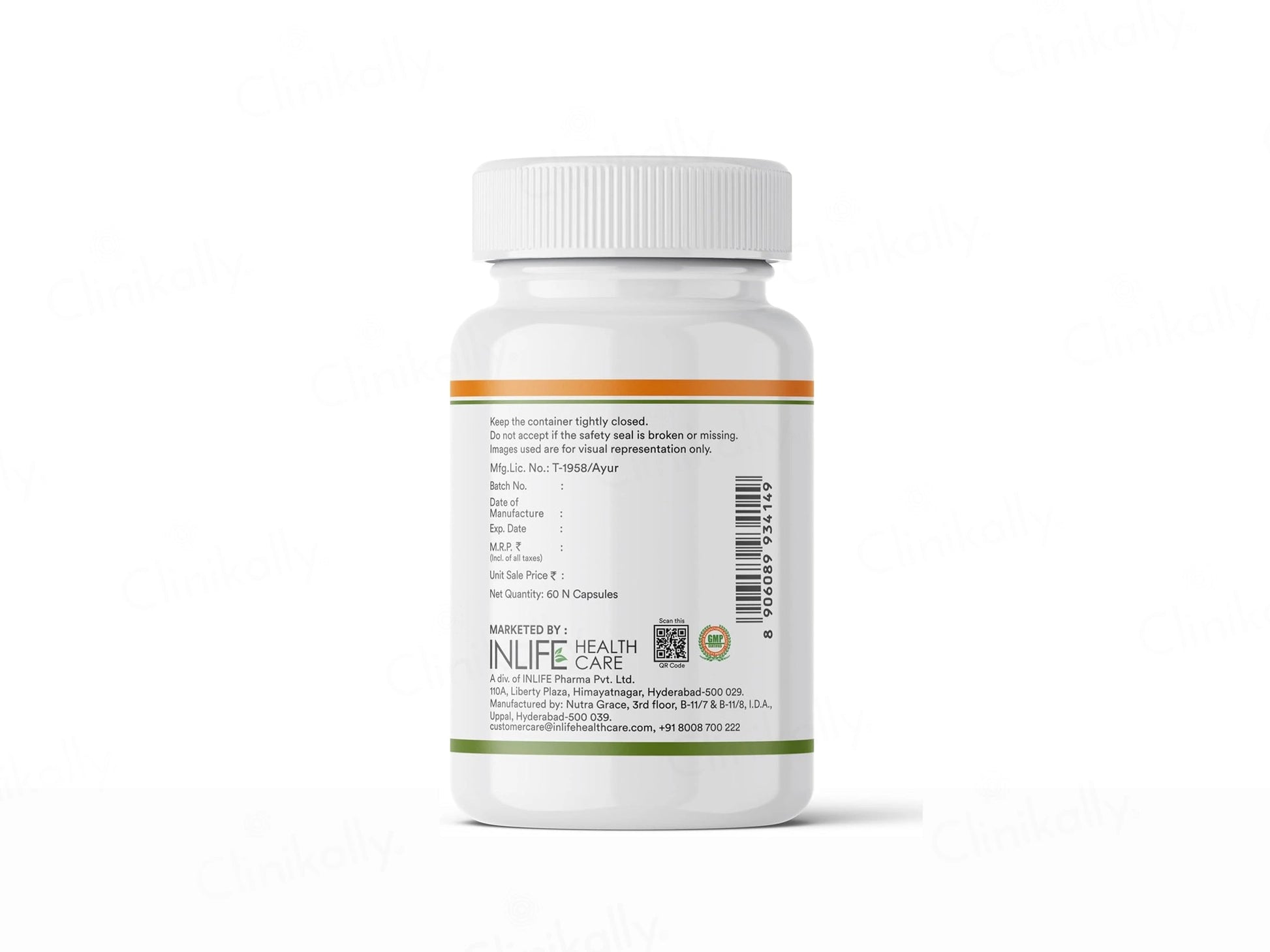 Inlife Natural Frankincense Oil 150mg Liquid Filled Veg Capsule