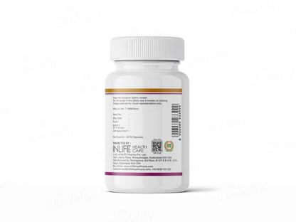 Inlife Natural Garlic Oil 0.5 Percent Liquid Filled Veg Capsule