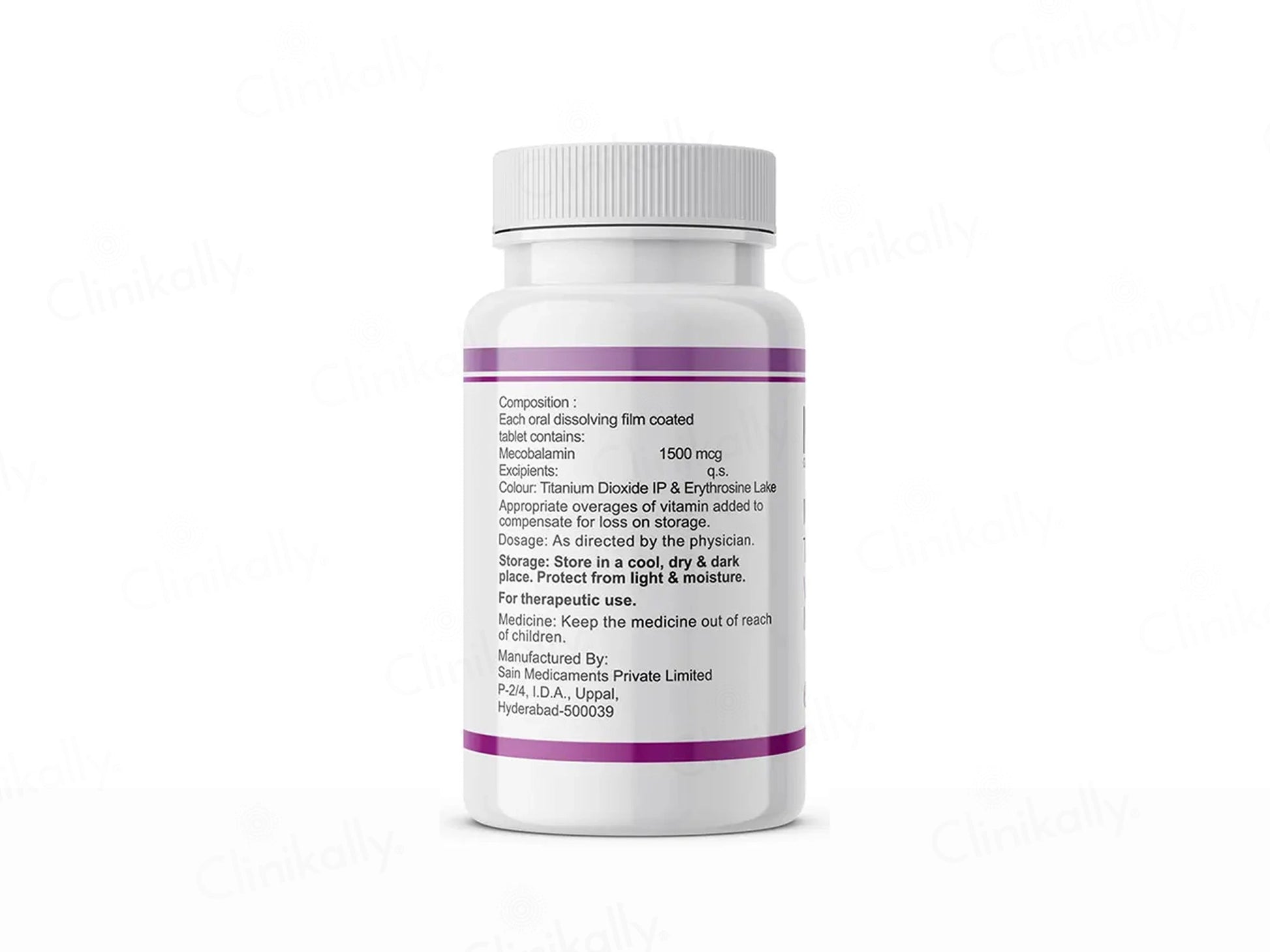 Inlife Nurospan-1500 Vitamin B12 Methylcobalamin 1500mcg Tablet