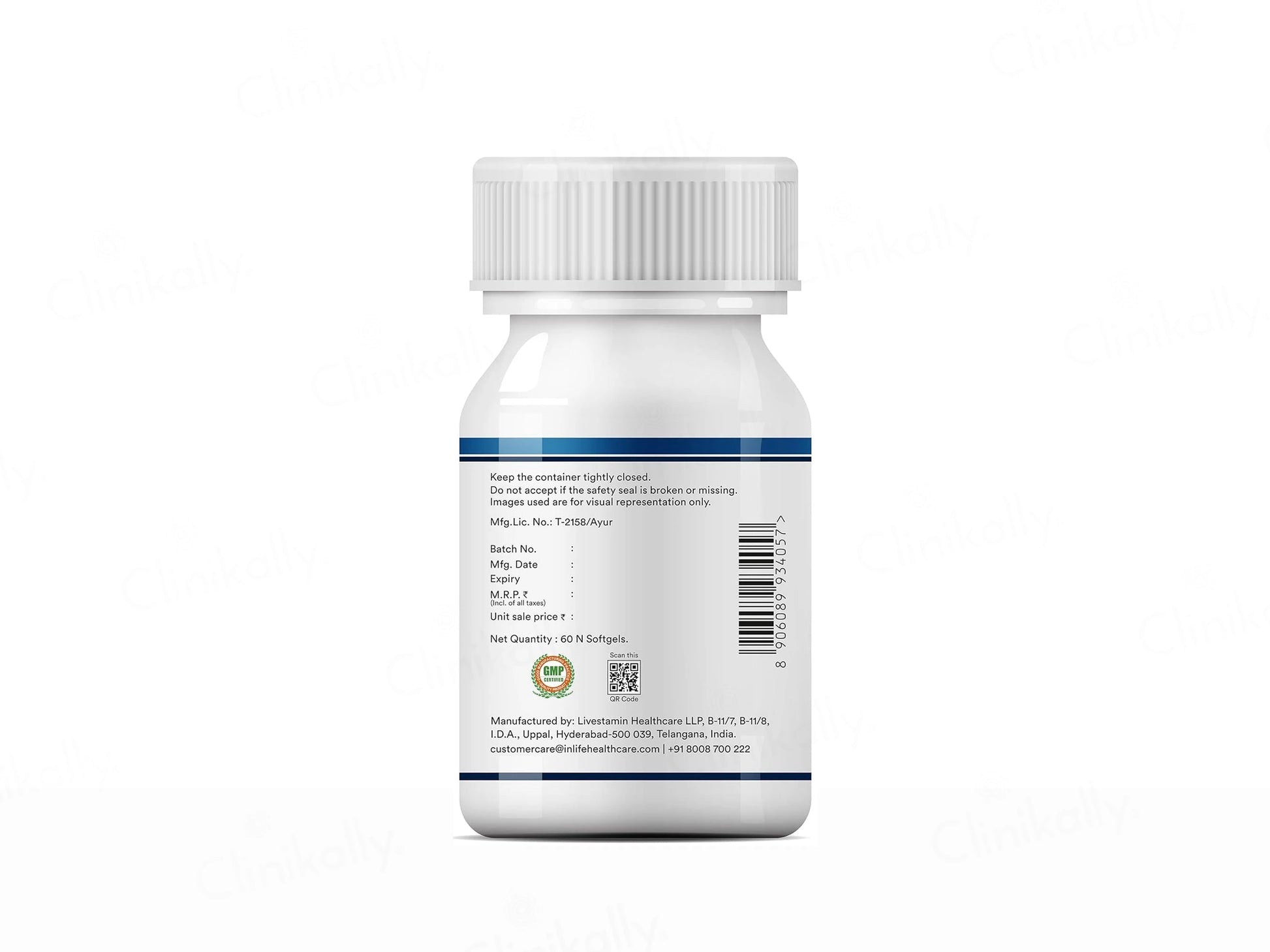 Inlife Pure Himalayan Shilajit 250mg Resin Softgel