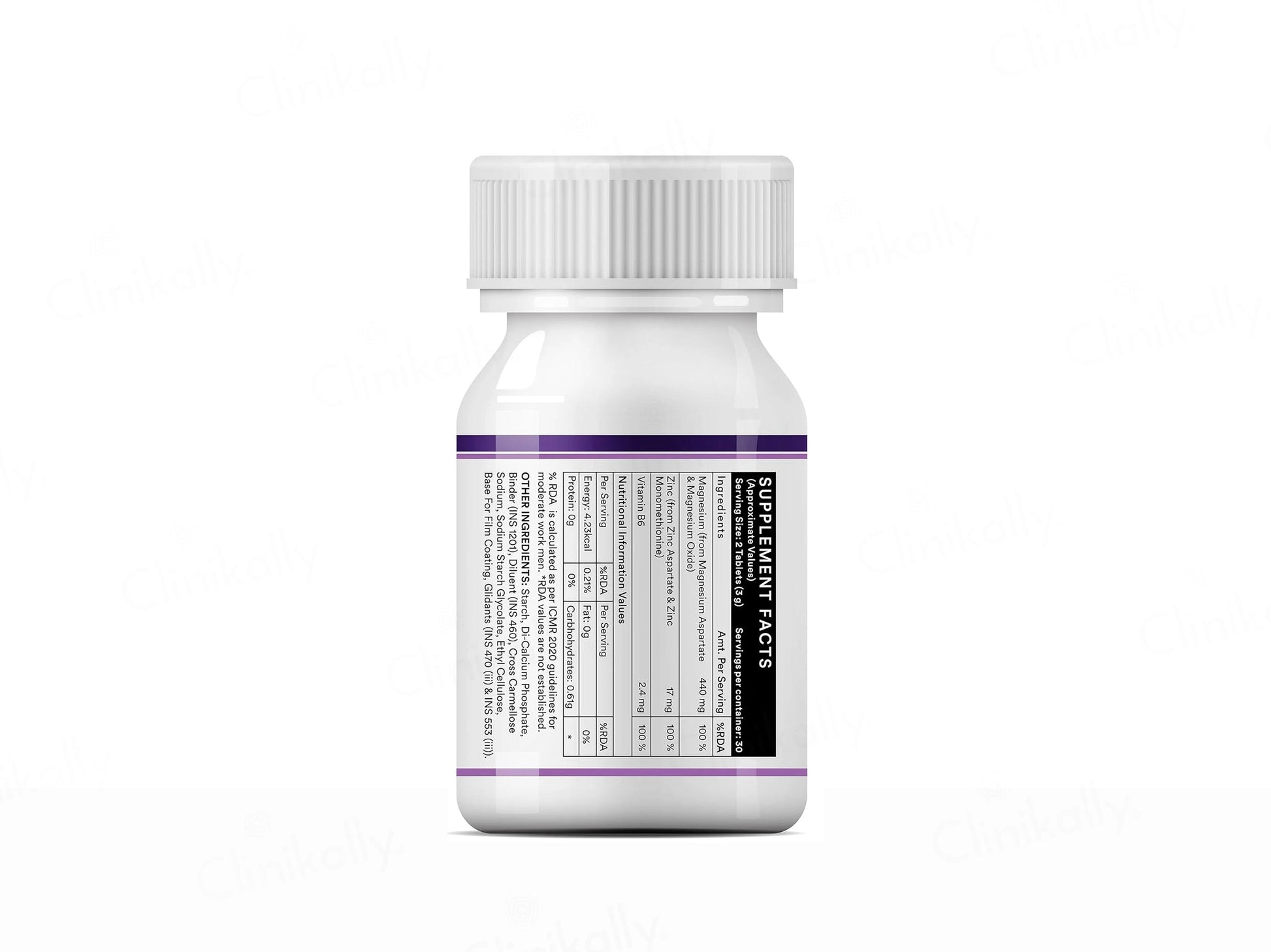 Inlife Triple Strength ZMA Health Supplement Tablet
