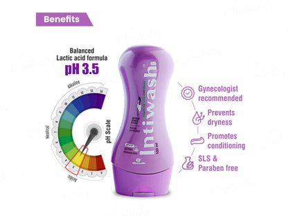 Intiwash New pH 3.5 Feminine Hygiene Wash