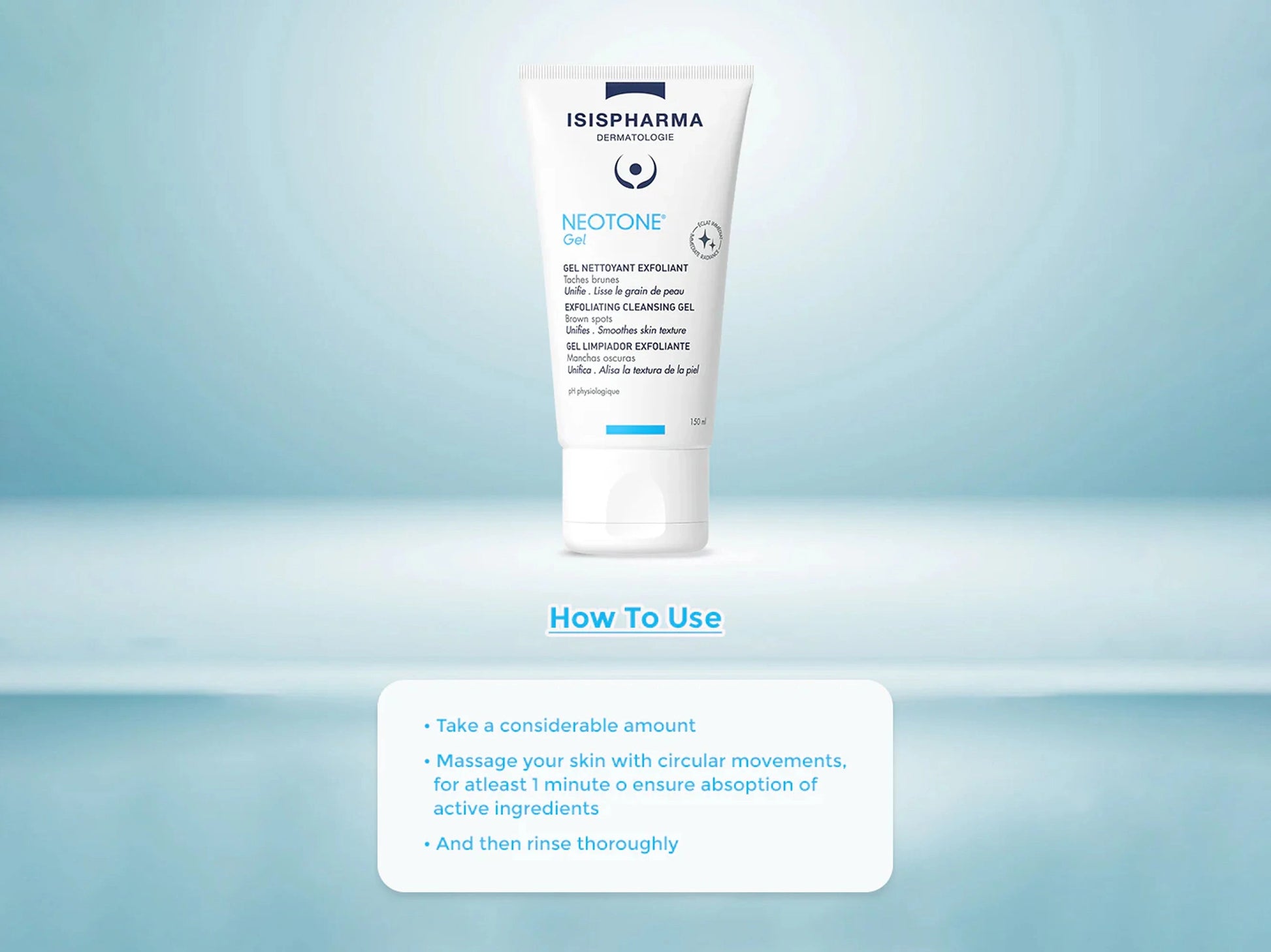 Isispharma Neotone Exfoliating Cleansing Gel