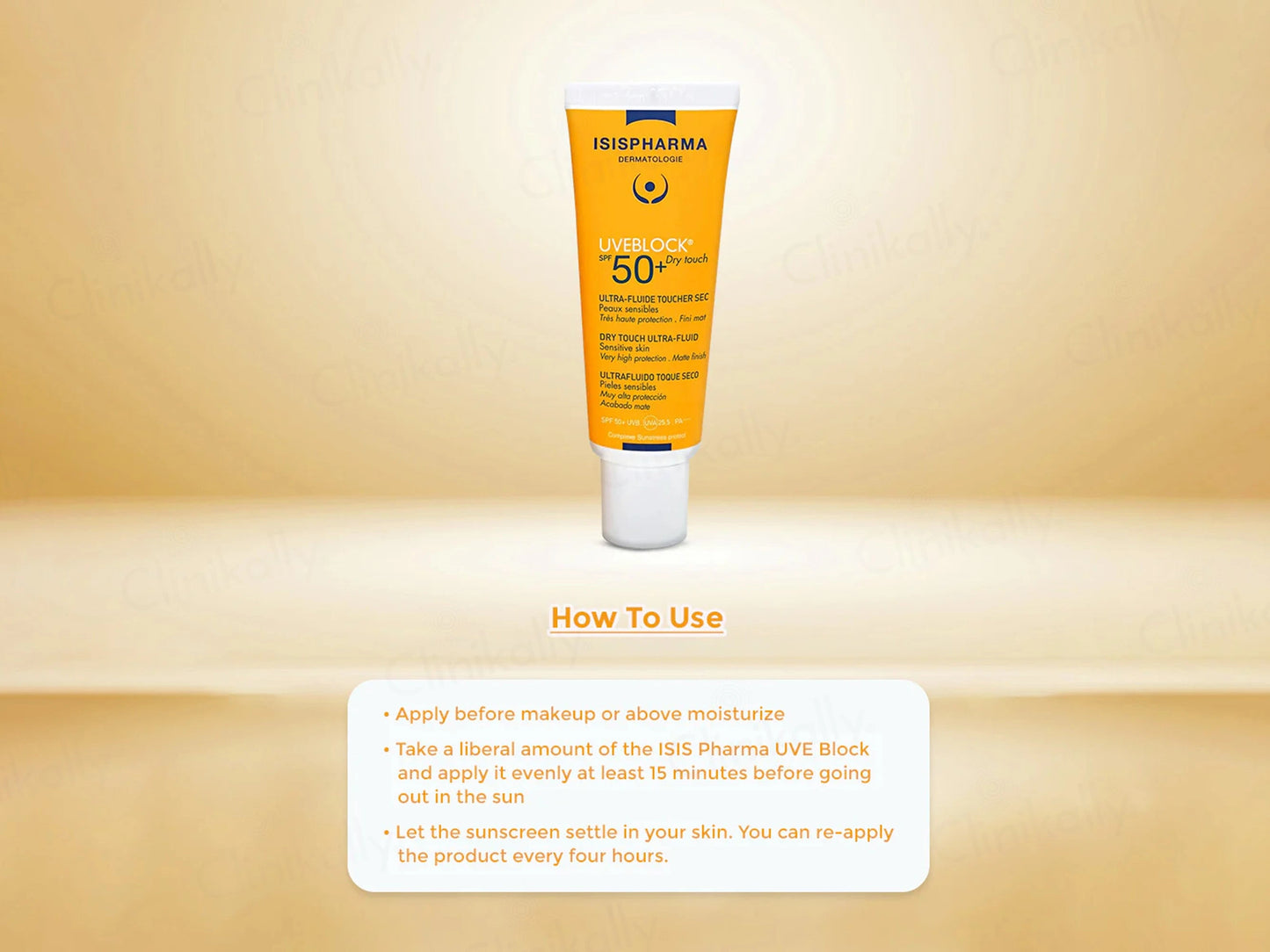 Isispharma UVE Block Dry Touch Ultra-Fluid Sunscreen SPF 50 PA