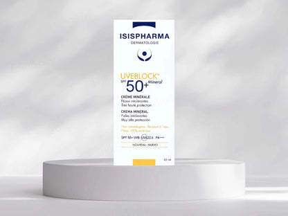 Isispharma UVE Block Mineral Cream Sunscreen SPF 50 PA