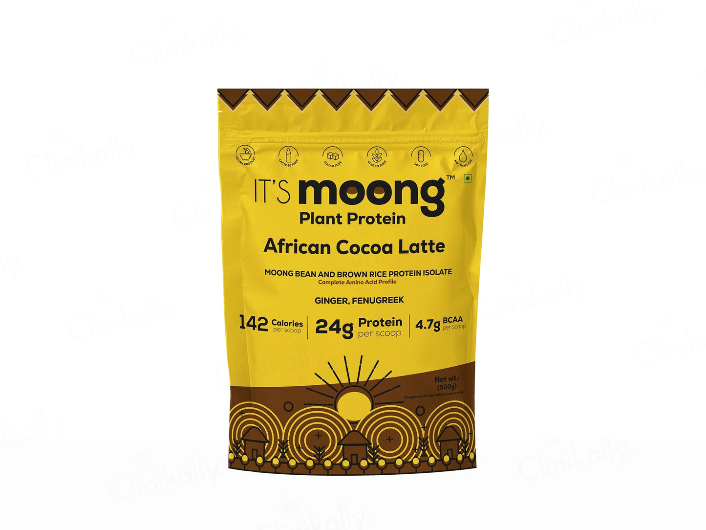 It's Moong Moong Bean and  Brown Rice Plant Protein Supplement Powder