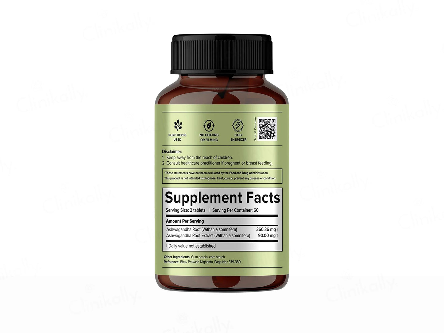 Jiva Ayurveda Ashwagandha Naturally Revitalises Tablet