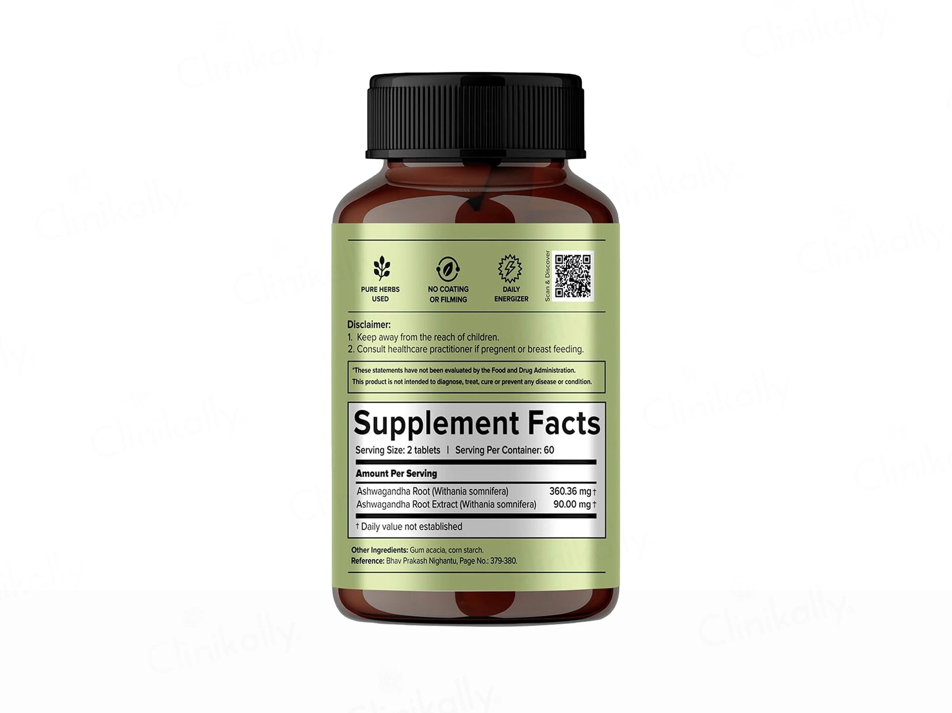 Jiva Ayurveda Ashwagandha Naturally Revitalises Tablet