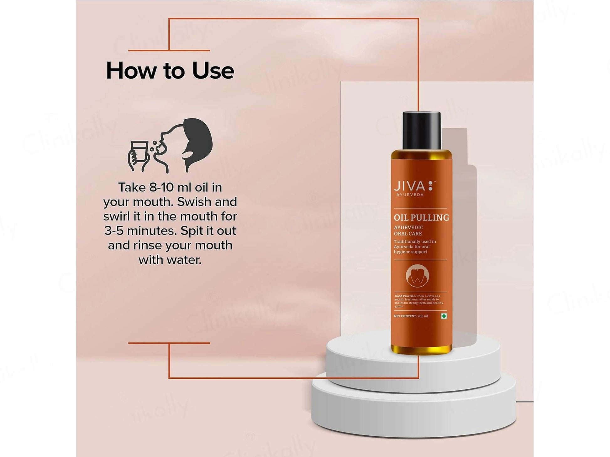 Jiva Ayurveda Oil Pulling Oral Care Oil