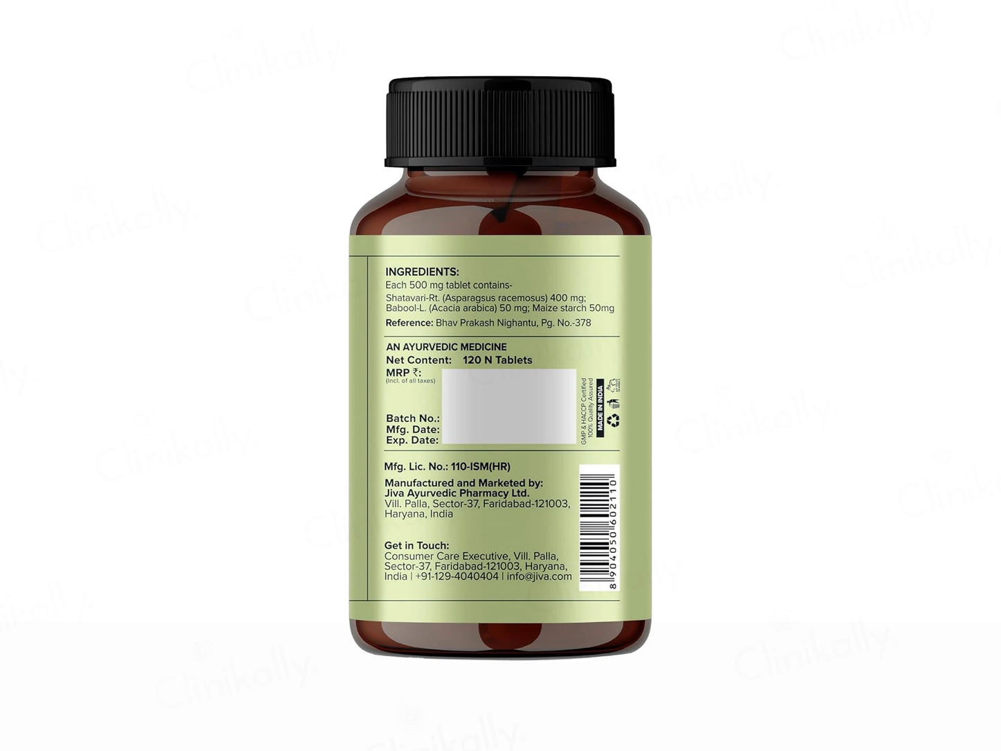 Jiva Ayurveda Shatavari Health Rejuvenating Tablet