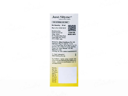 Just-Shyne Broad Spectrum Sunscreen Lotion SPF 50