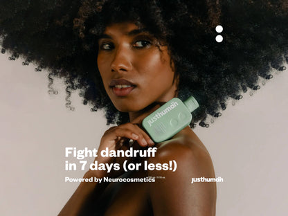 Justhuman Probiotic Anti-Dandruff Shampoo