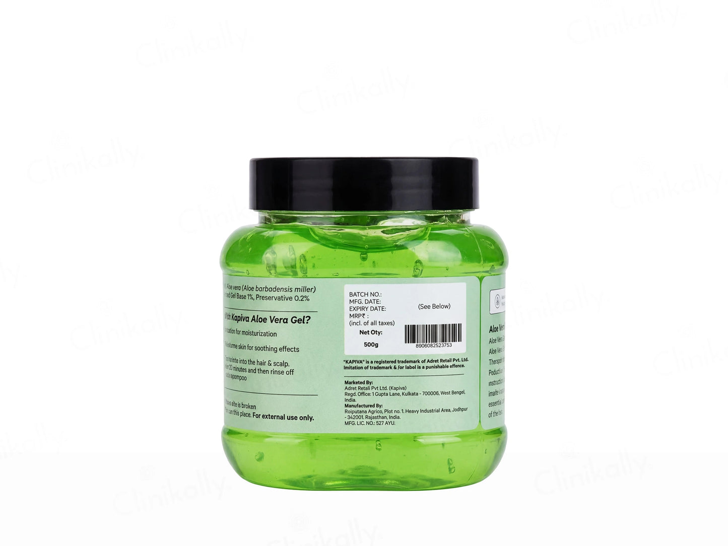 Kapiva Aloe Vera Hydrating Gel