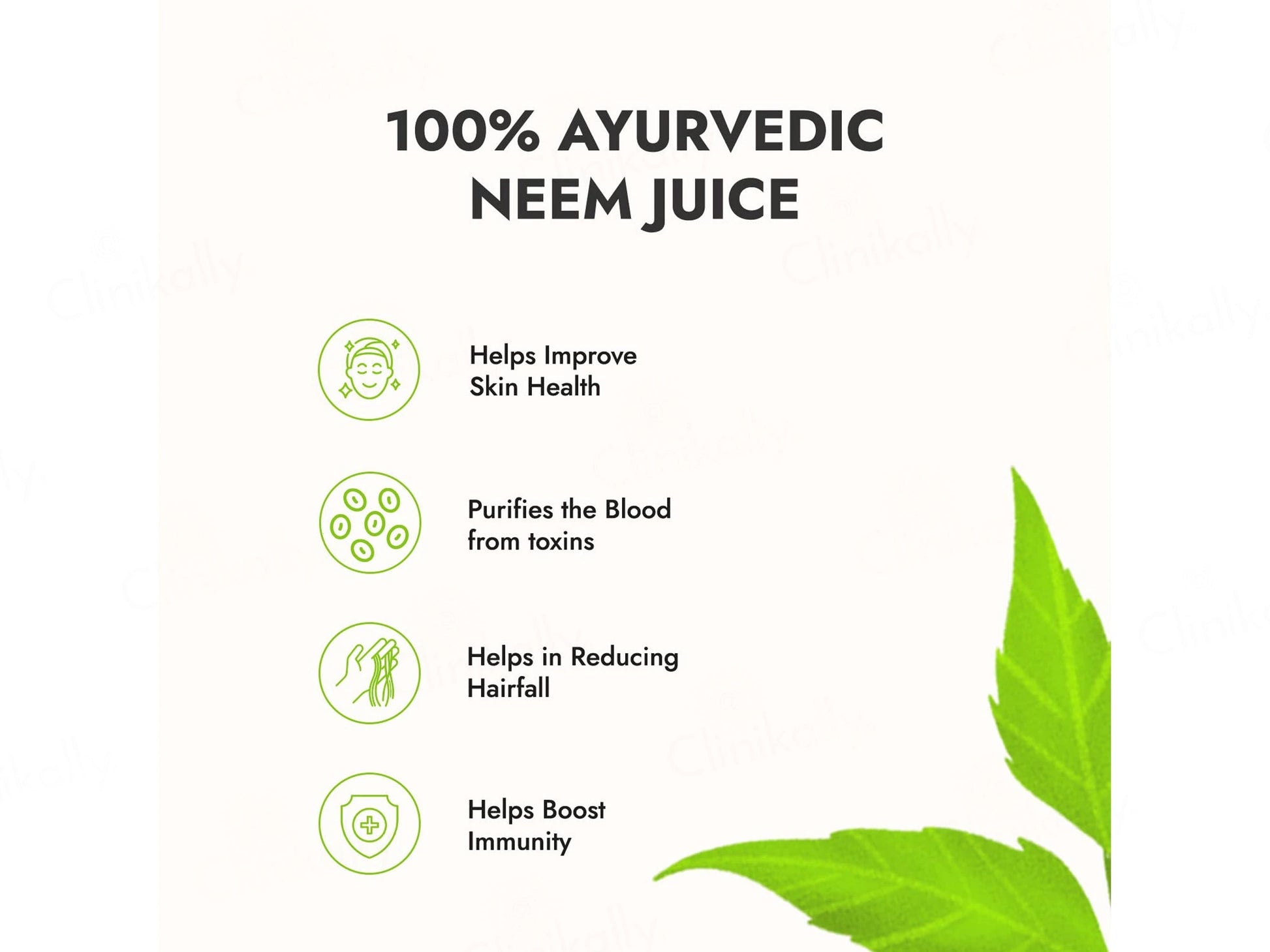 Kapiva Rajasthani Neem Juice For Hair and  Skin Health