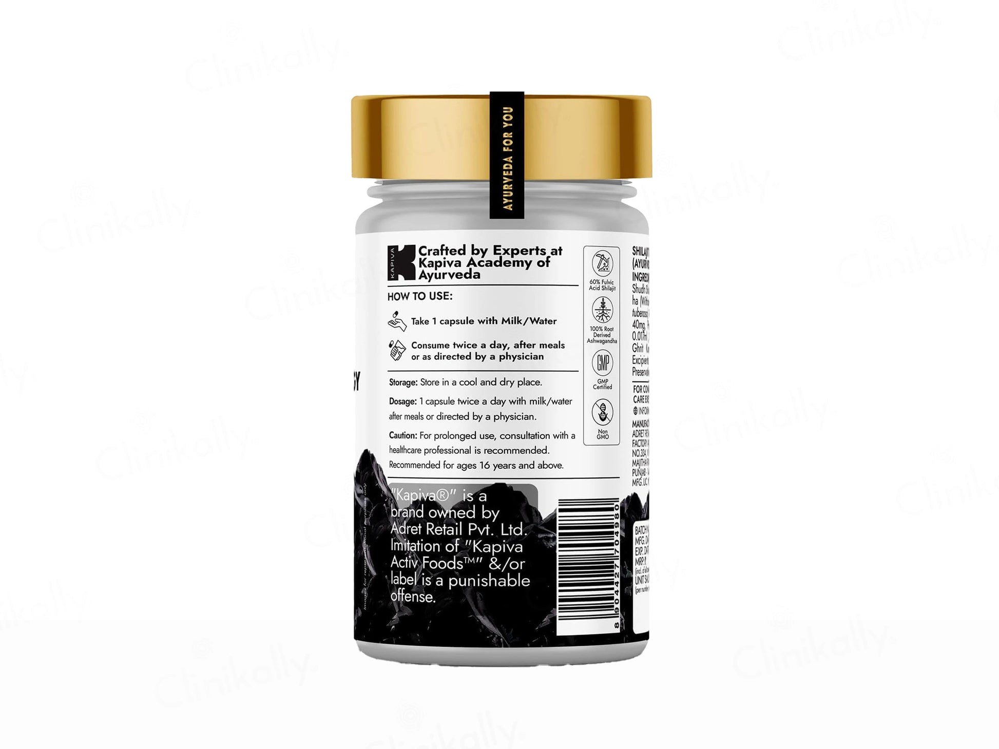 Kapiva Shilajit Energy Capsule