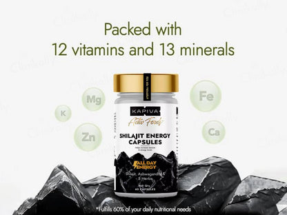 Kapiva Shilajit Energy Capsule