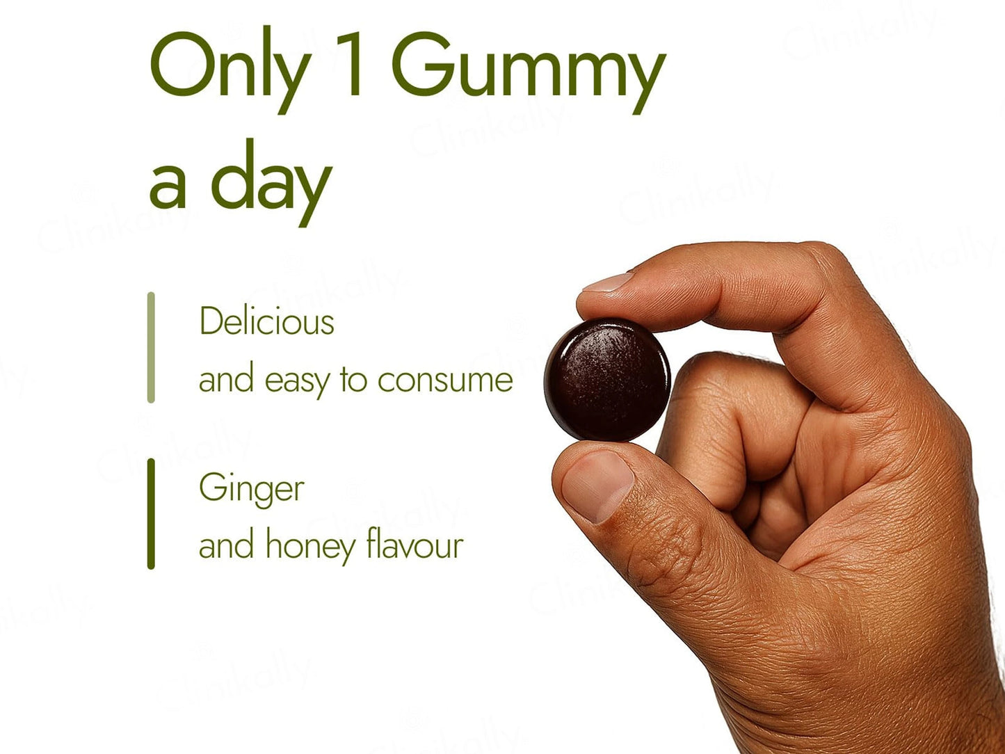 Kapiva Shilajit Energy Gummies - Ginger Honey