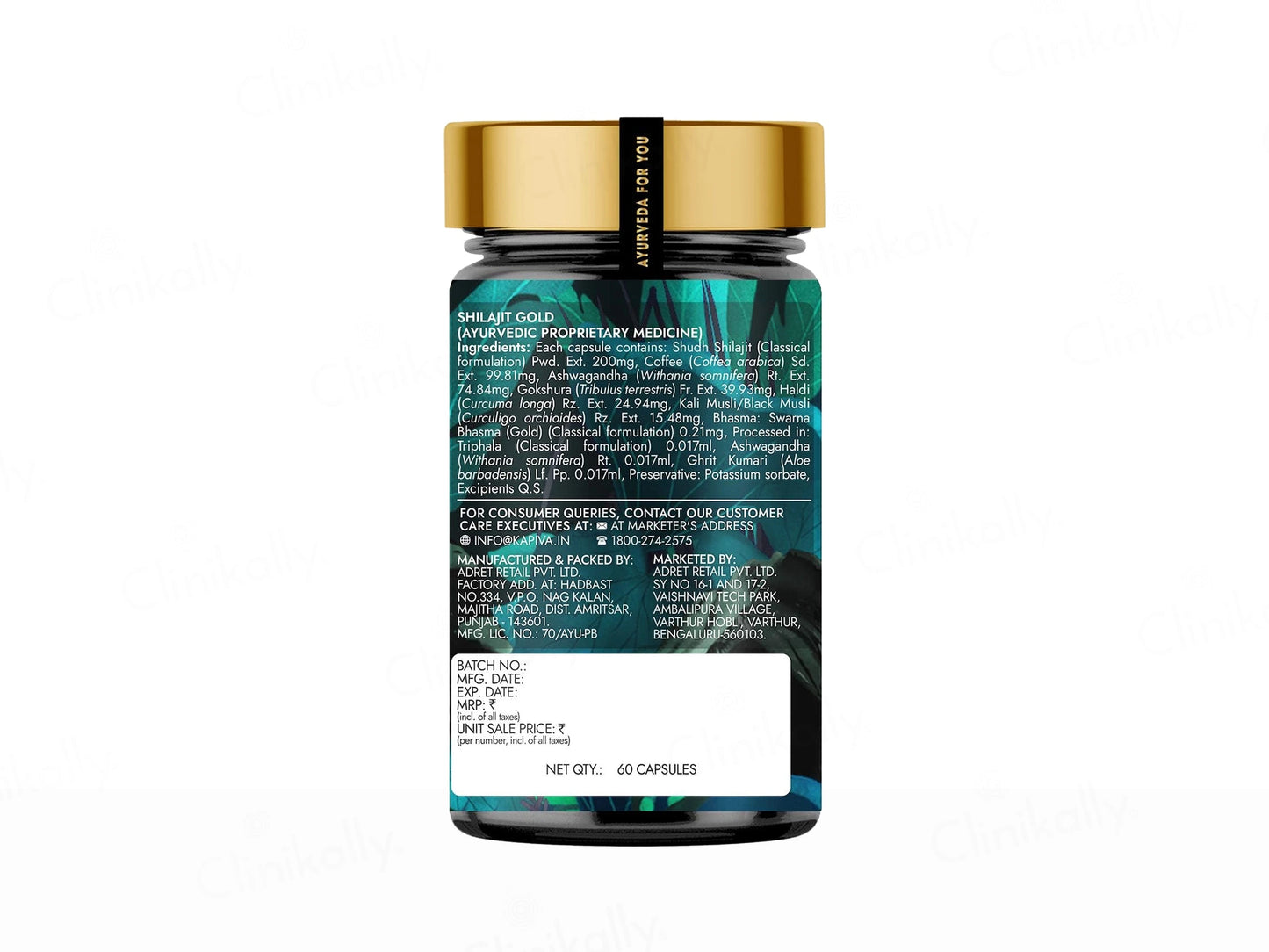 Kapiva Shilajit Gold Capsule