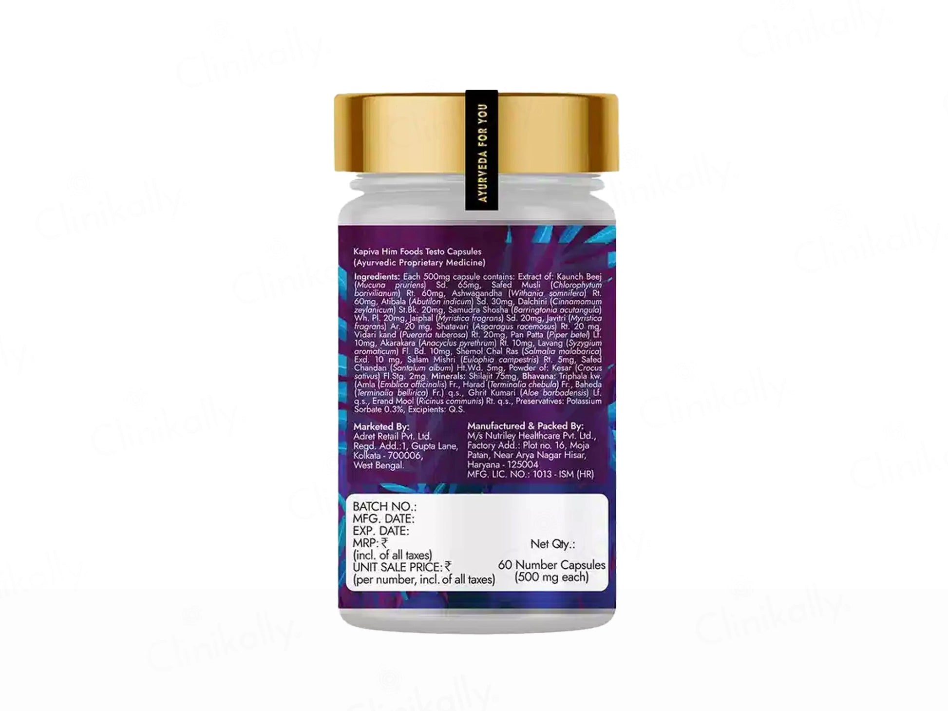 Kapiva Testo Capsule