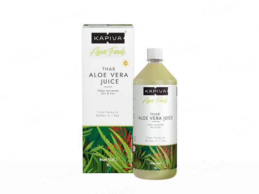 Kapiva Thar Aloe Vera Juice For Skin and  Hair Rejuvenation
