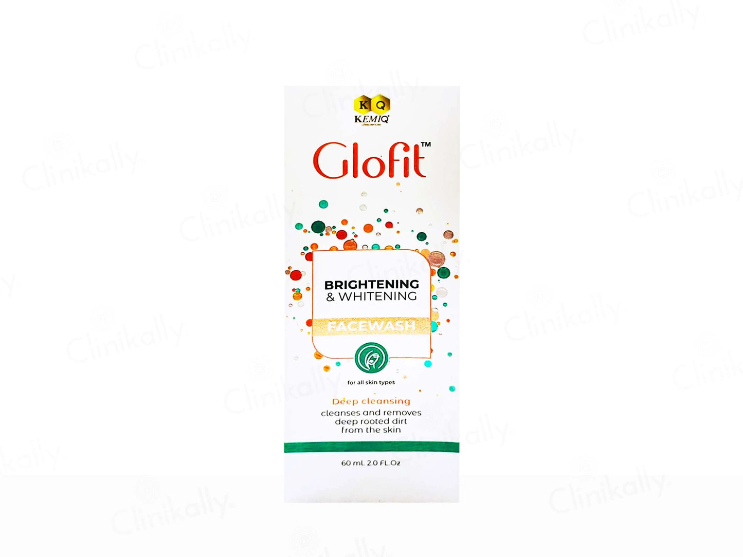 Kemiq Glofit Brightening and  Whitening Face Wash