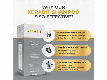 Kerabit Biotin and  Collagen Shampoo