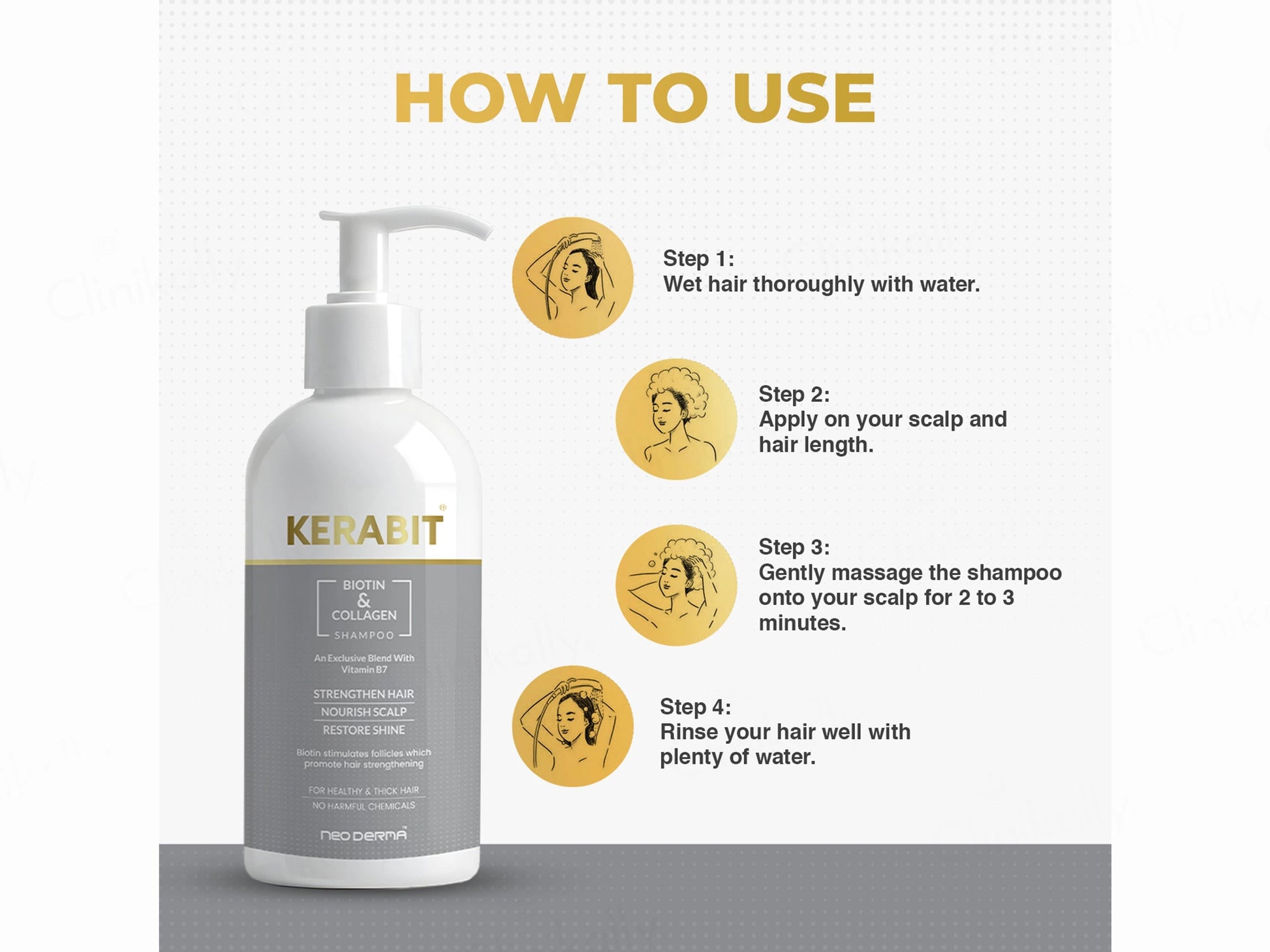 Kerabit Biotin and  Collagen Shampoo