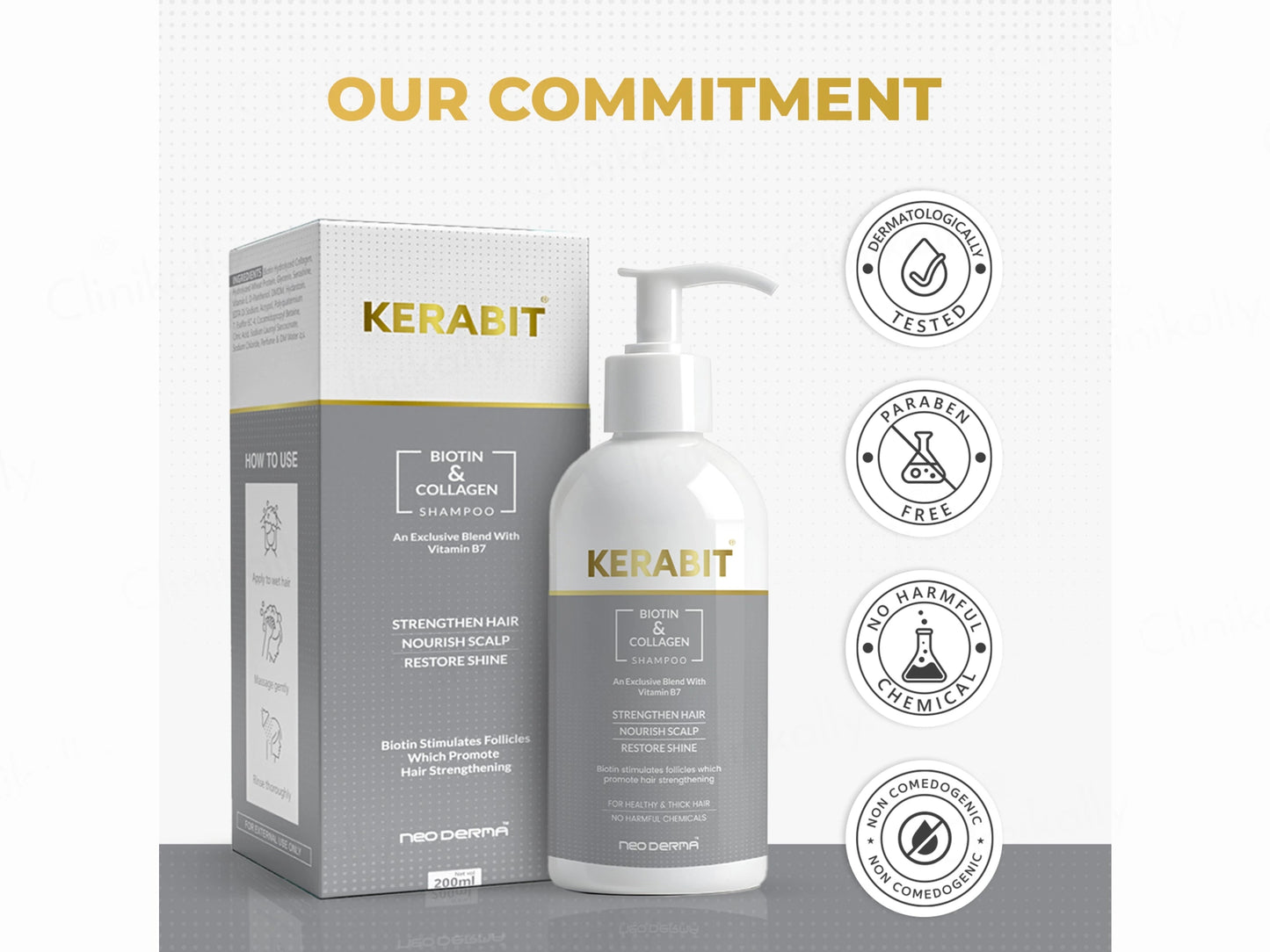 Kerabit Biotin and  Collagen Shampoo