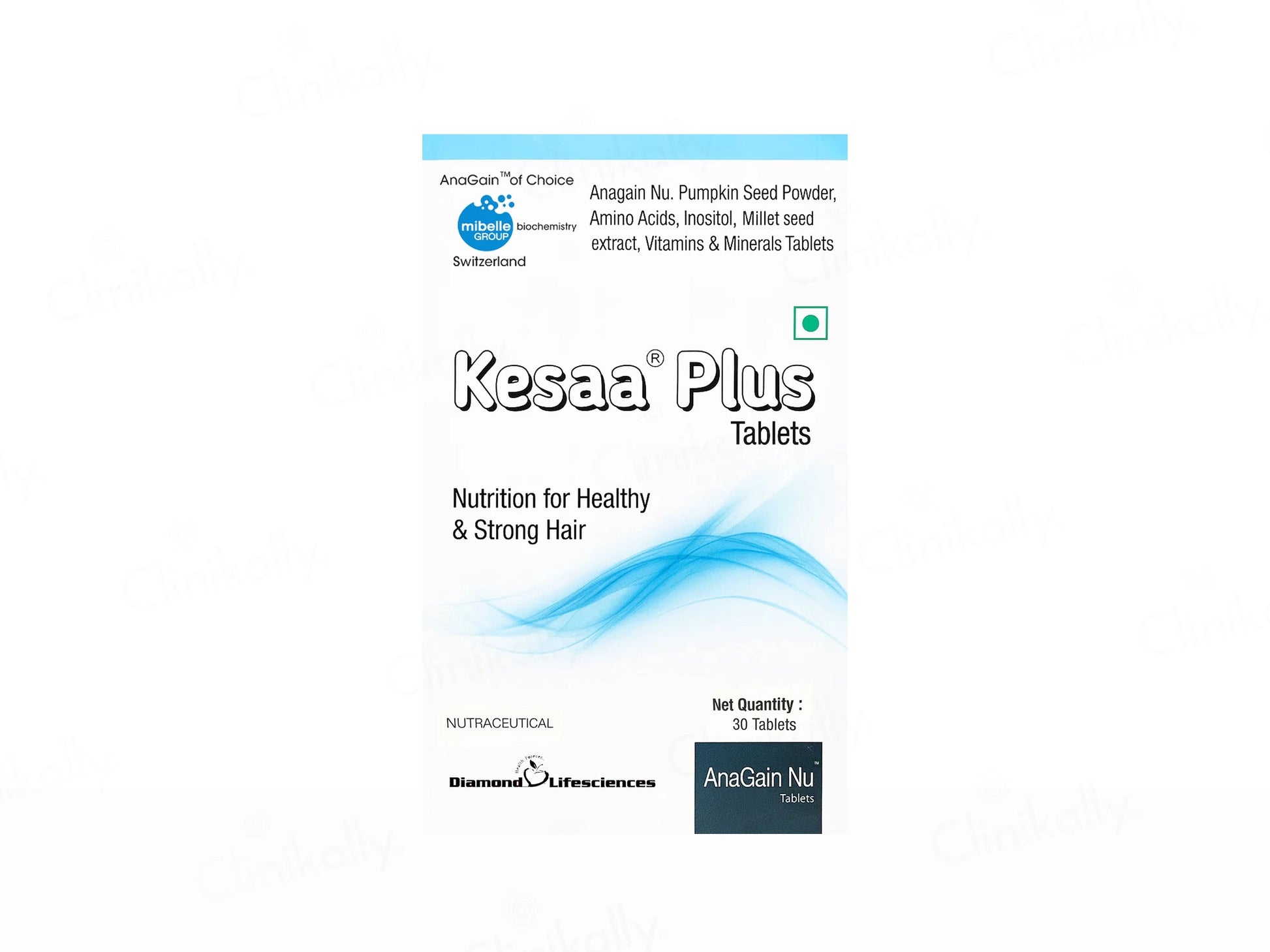 Kesaa Plus Nutraceutical Tablet For Healthy and  Strong Hair