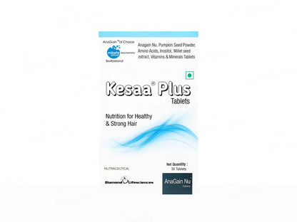 Kesaa Plus Nutraceutical Tablet For Healthy and  Strong Hair