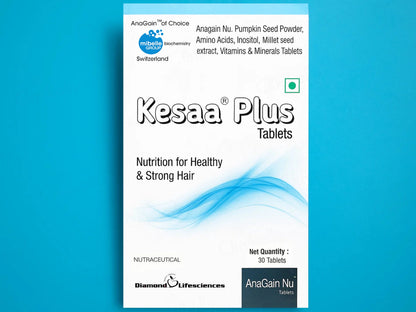 Kesaa Plus Nutraceutical Tablet For Healthy and  Strong Hair