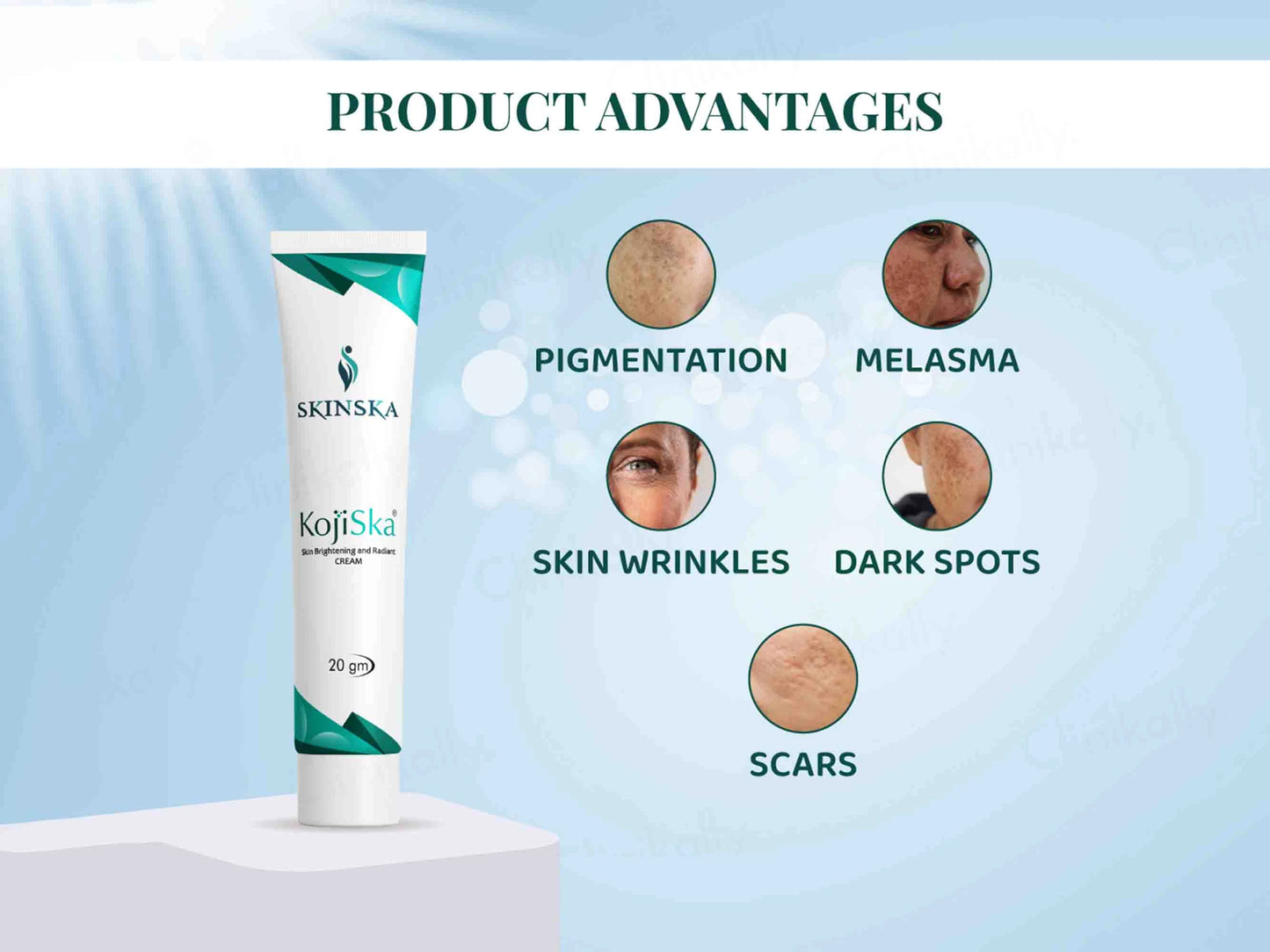 Kojiska Skin Brightening and Radiant Cream