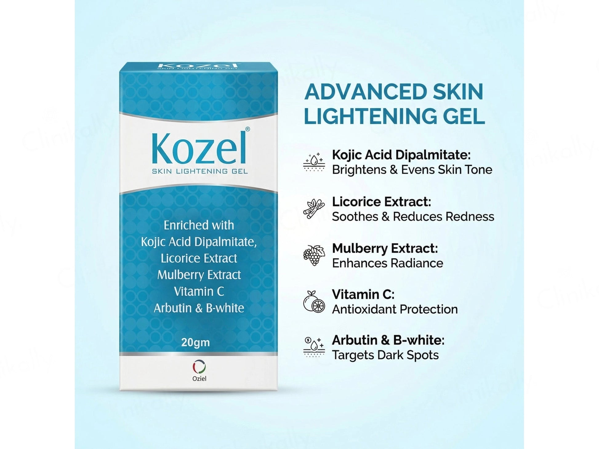 Kozel Skin Lightening Gel