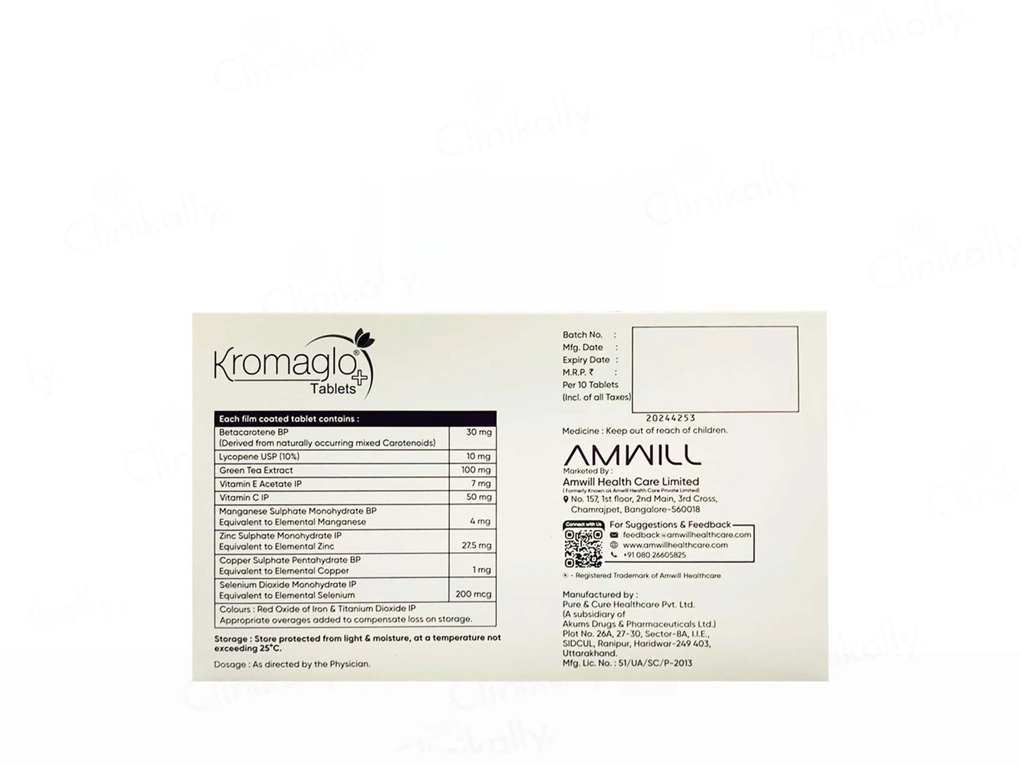 Kromaglo Plus Tablet