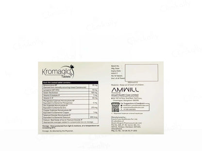 Kromaglo Plus Tablet