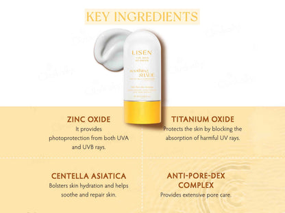 LISEN Soothing Shade Sunscreen SPF 50 PA