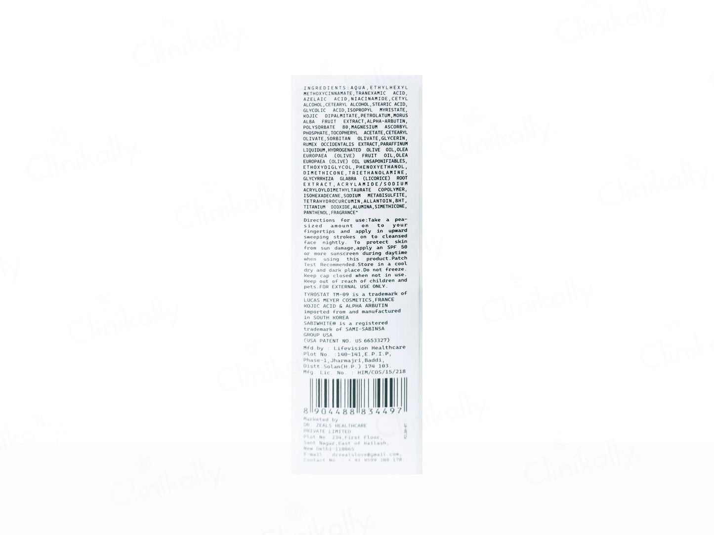 L'aberre Le Clair Skin Brightening Night Cream