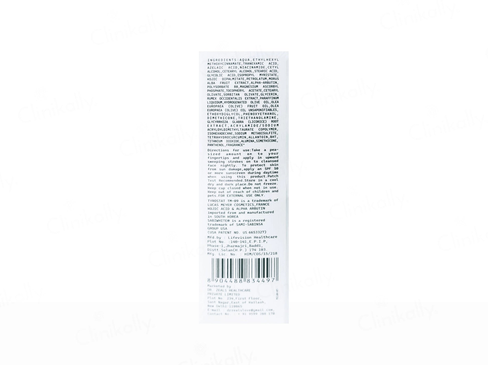 L'aberre Le Clair Skin Brightening Night Cream