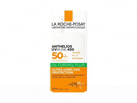 La Roche-Posay Anthelios UVMune 400 Oil Control Fluid Sunscreen 50 PA