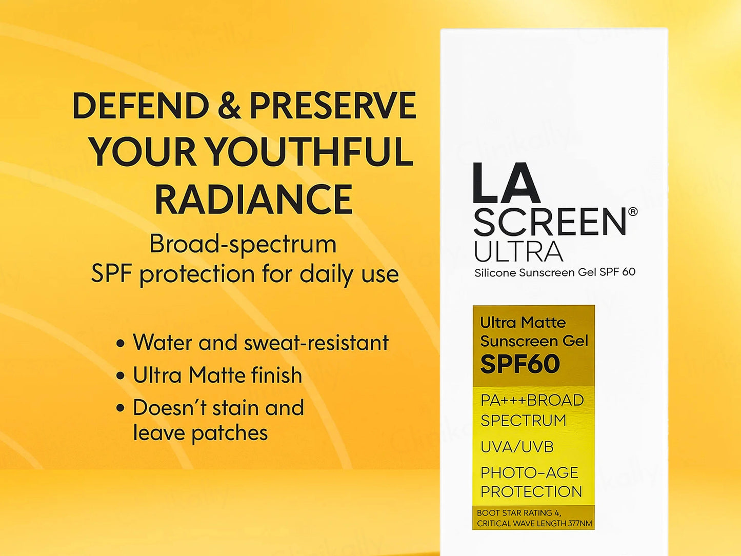La Screen Ultra Silicone Sunscreen Gel SPF 60 PA