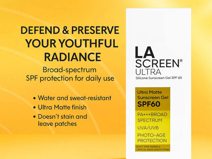 La Screen Ultra Silicone Sunscreen Gel SPF 60 PA