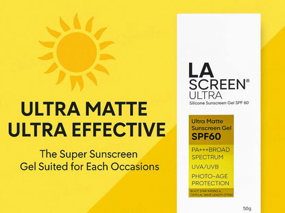 La Screen Ultra Silicone Sunscreen Gel SPF 60 PA