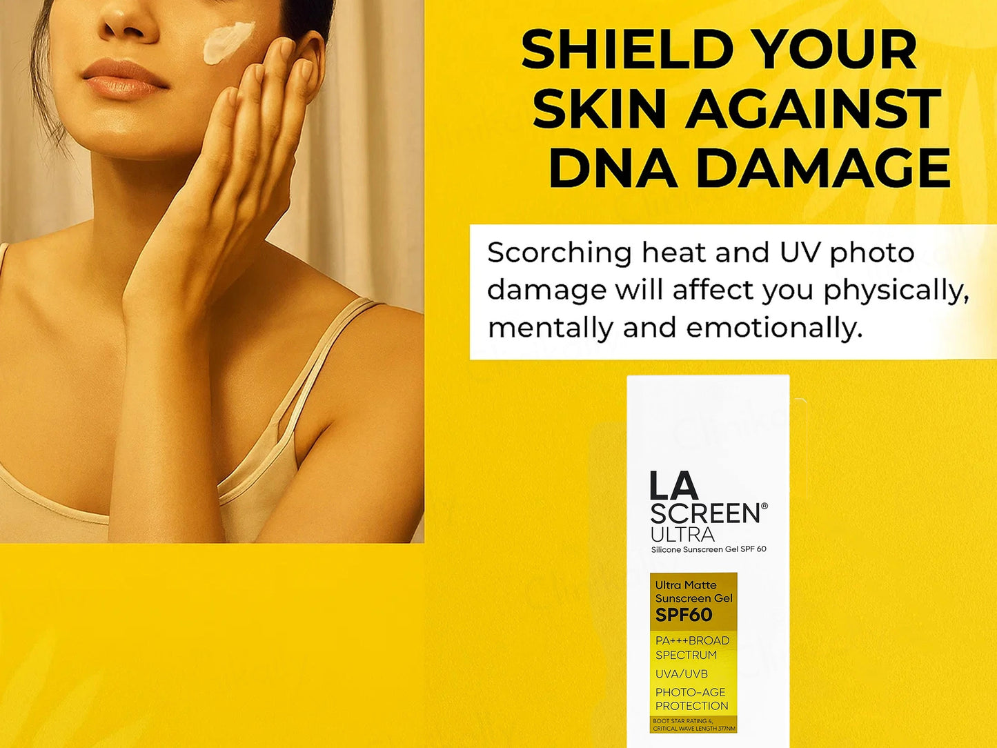 La Screen Ultra Silicone Sunscreen Gel SPF 60 PA