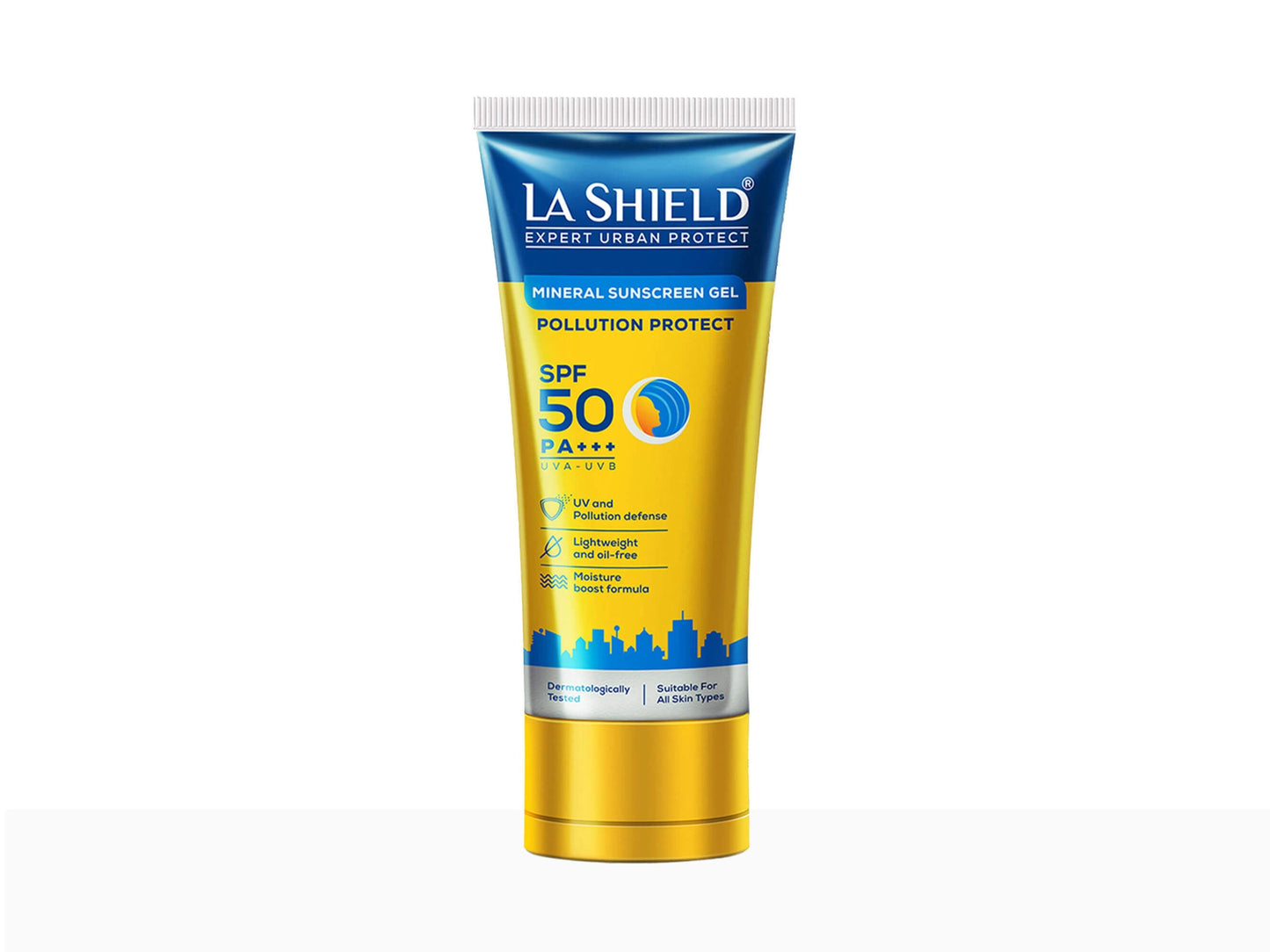 La Shield Pollution Protect Mineral Sunscreen Gel SPF 50 PA