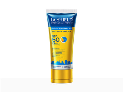 La Shield Pollution Protect Mineral Sunscreen Gel SPF 50 PA