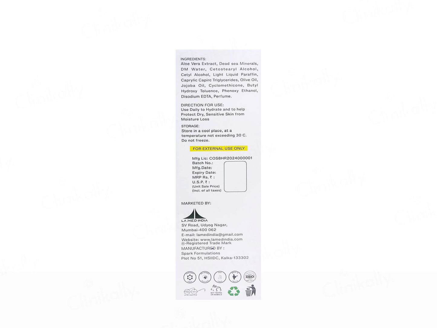La Skin Rehydrating Lotion