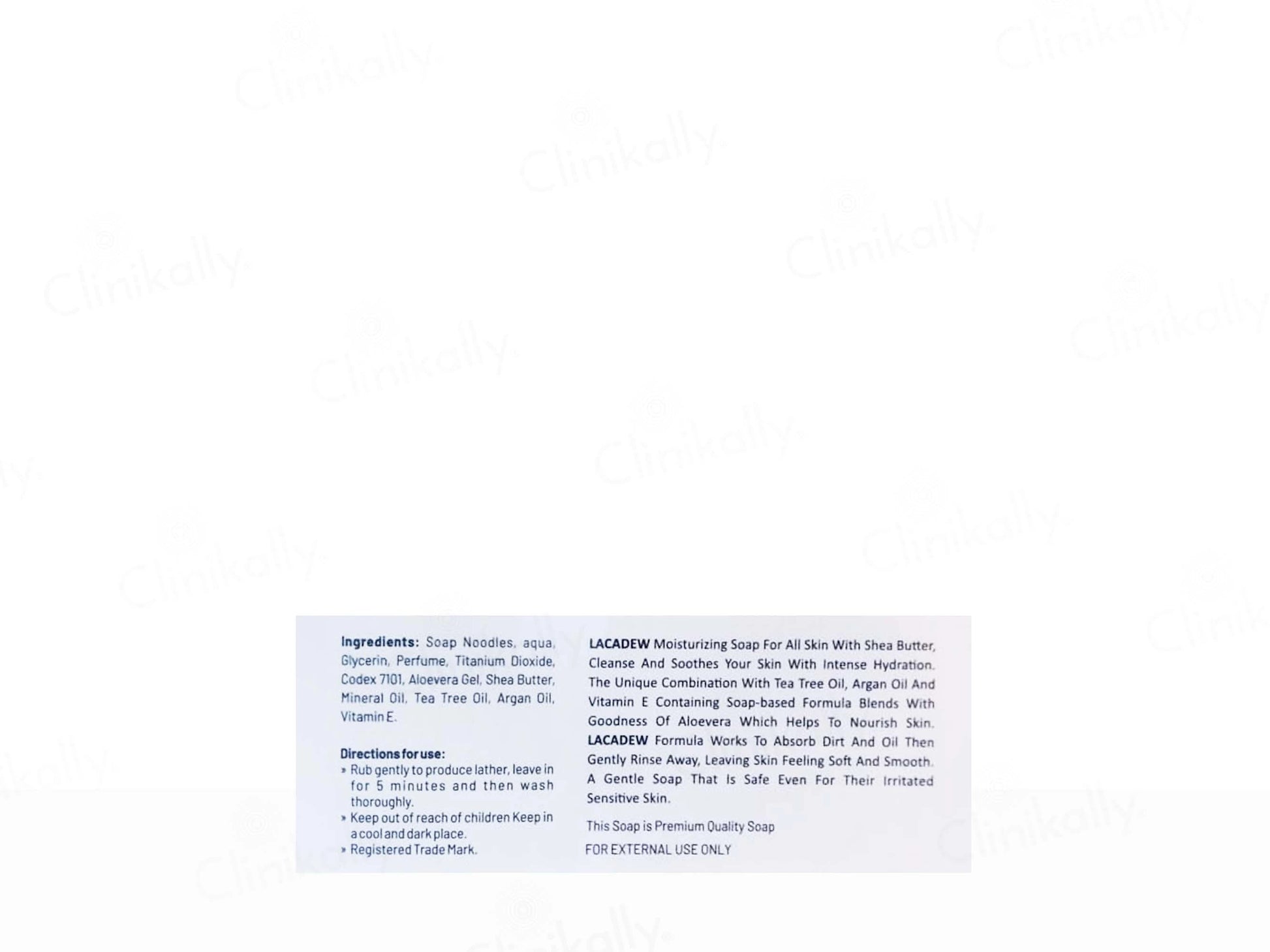 Lacadew Moisturizing Soap