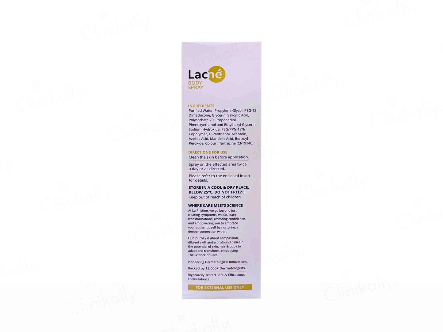 Lacne 360 Acne Treatment Body Spray